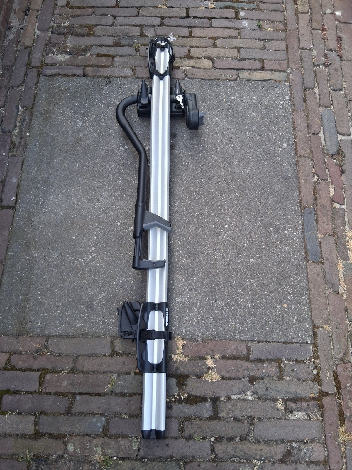 Thule 591 fietsendrager dakdrager max 17kg race fietsen, Auto diversen, Fietsendragers, Ophalen, Dakdrager
