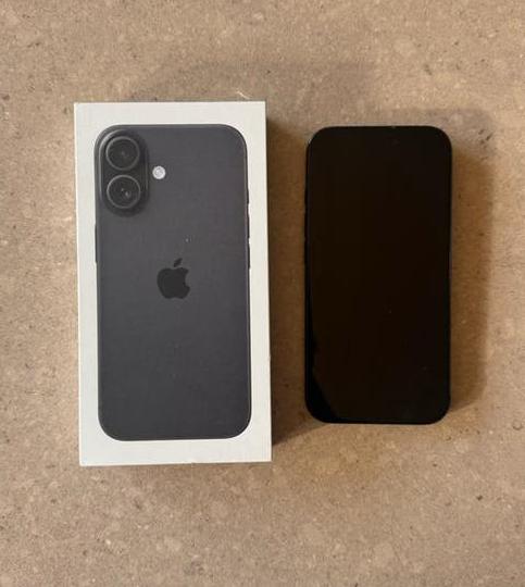 iPhone 16 256GB Zwart 92% Batterij Zeer nette staat + Doos, Telecommunicatie, Mobiele telefoons | Apple iPhone, Zwart, IPhone 16