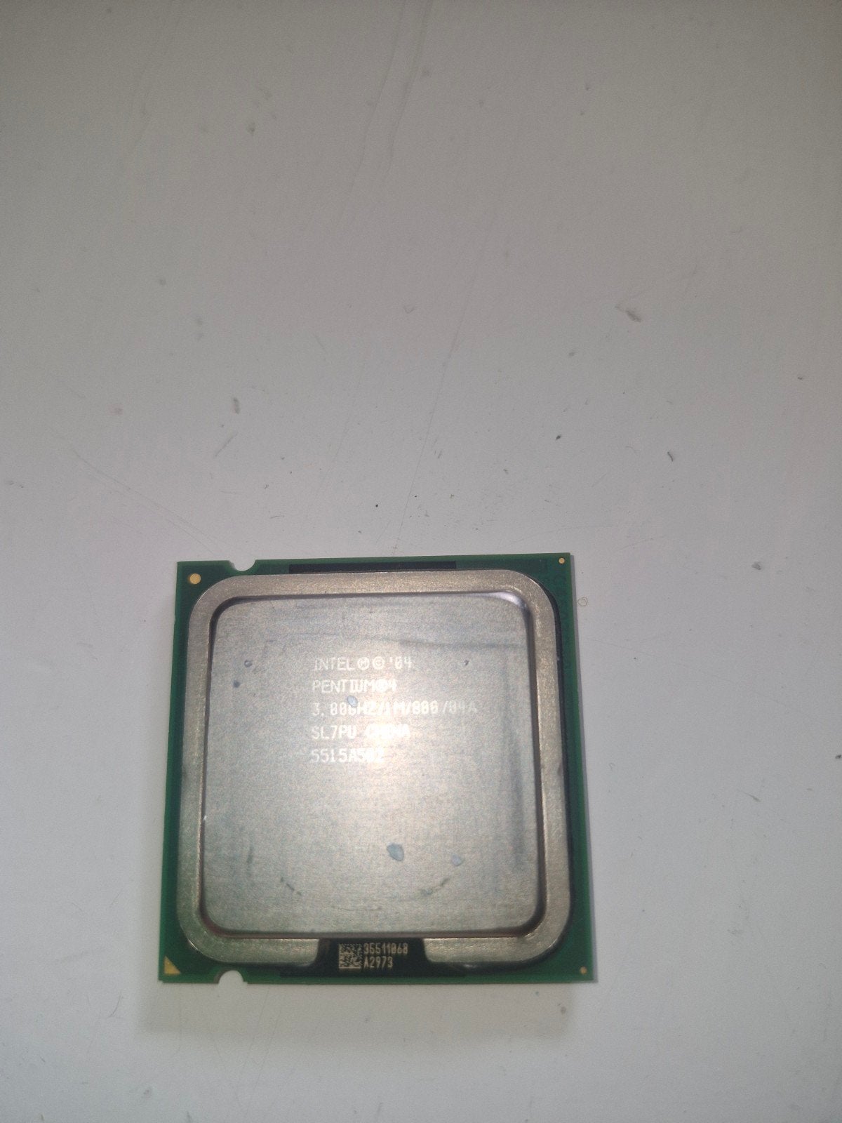 Intel Pentium 4 3.80GHz Processor (SL7PU), Computers en Software, Intel Pentium 4, Gebruikt, Ophalen of Verzenden, Socket 478