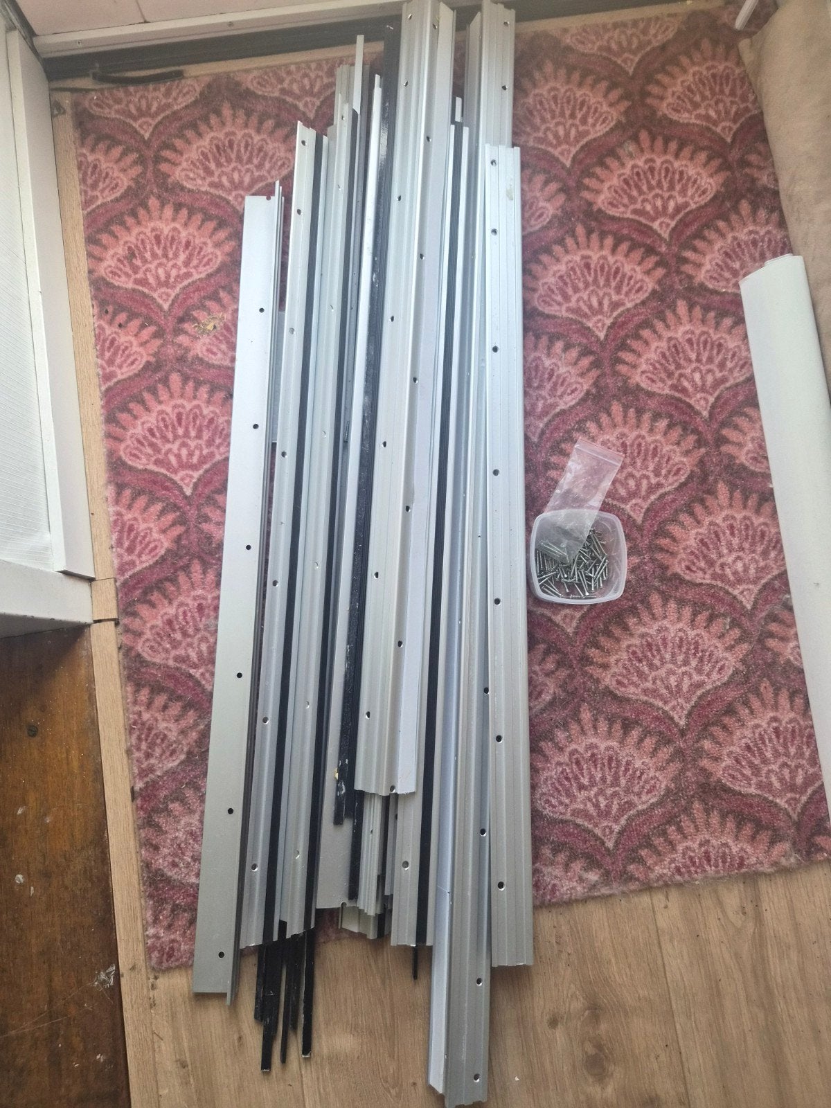 Flexxstairs trapprofiel deluxe aluminium 88 cm, Overige materialen, Overige typen, Ophalen of Verzenden, Zo goed als nieuw