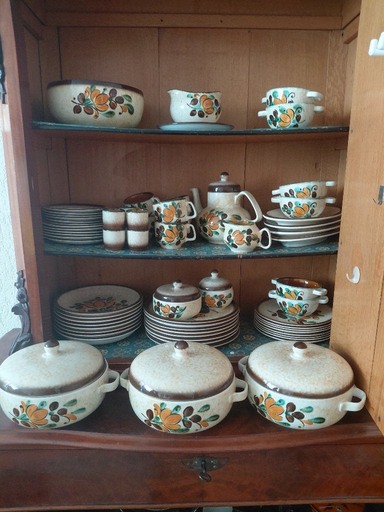Servies, vintage, Ophalen, Gebruikt, Keramiek, Vintage