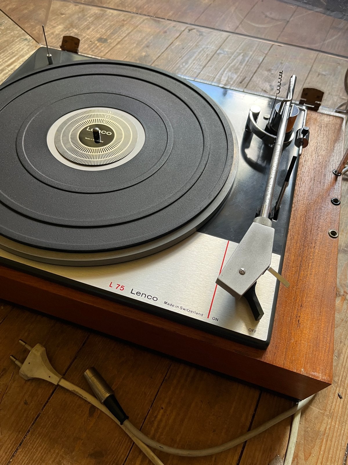 Mooie lenco L75, Audio, Tv en Foto, Platenspelers, Ophalen, Gebruikt, Platenspeler