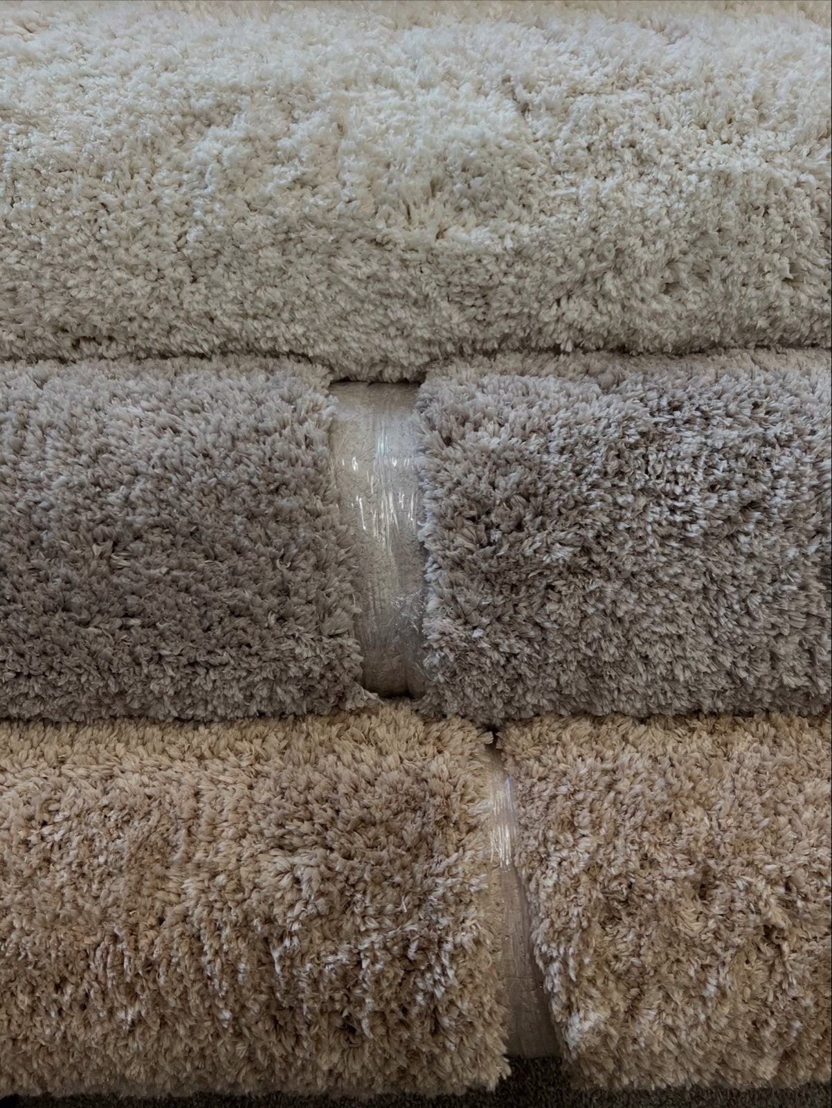 Zachte Shaggy Vloerkleden 80 x 150 cm in Diverse Kleuren, Beige, Nieuw, 150 tot 200 cm, Rechthoekig