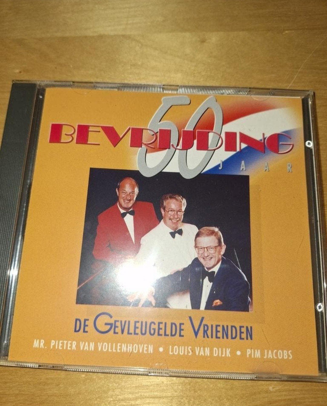 Bevrijding 50 Jaar - De Gevleugelde Vrienden CD, Gebruikt, Overige genres, Ophalen of Verzenden, Inclusief doosje