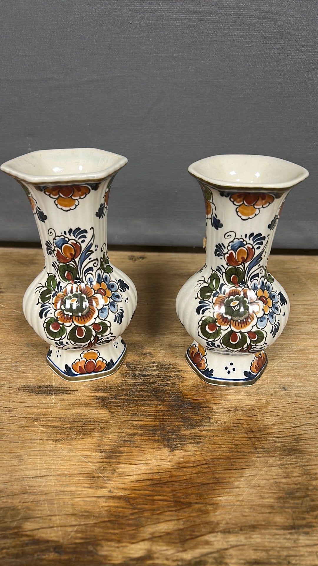 Flora en Delft keramiek 470., Ophalen of Verzenden