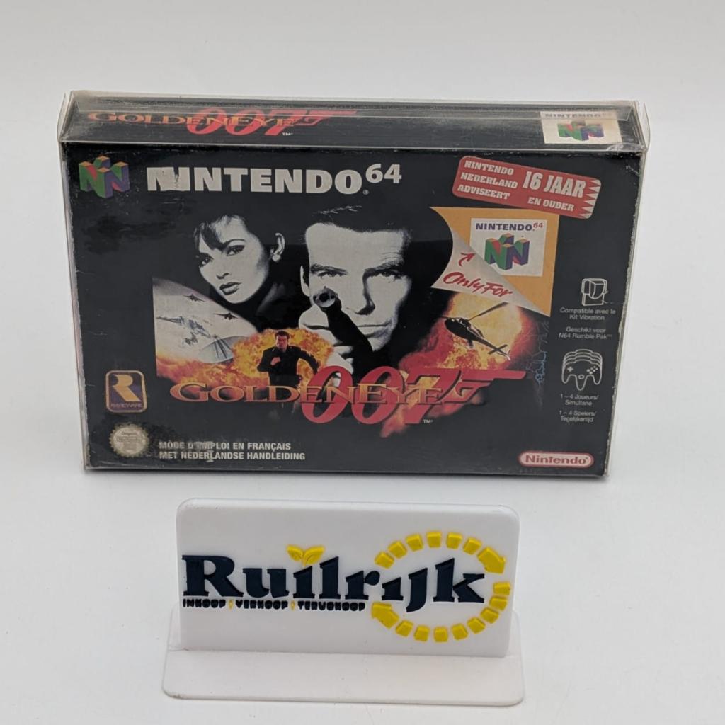 James Bond 007 Goldeneye - Nintendo 64 Game CIB, Spelcomputers en Games, Spelcomputers | Nintendo 64, Zo goed als nieuw