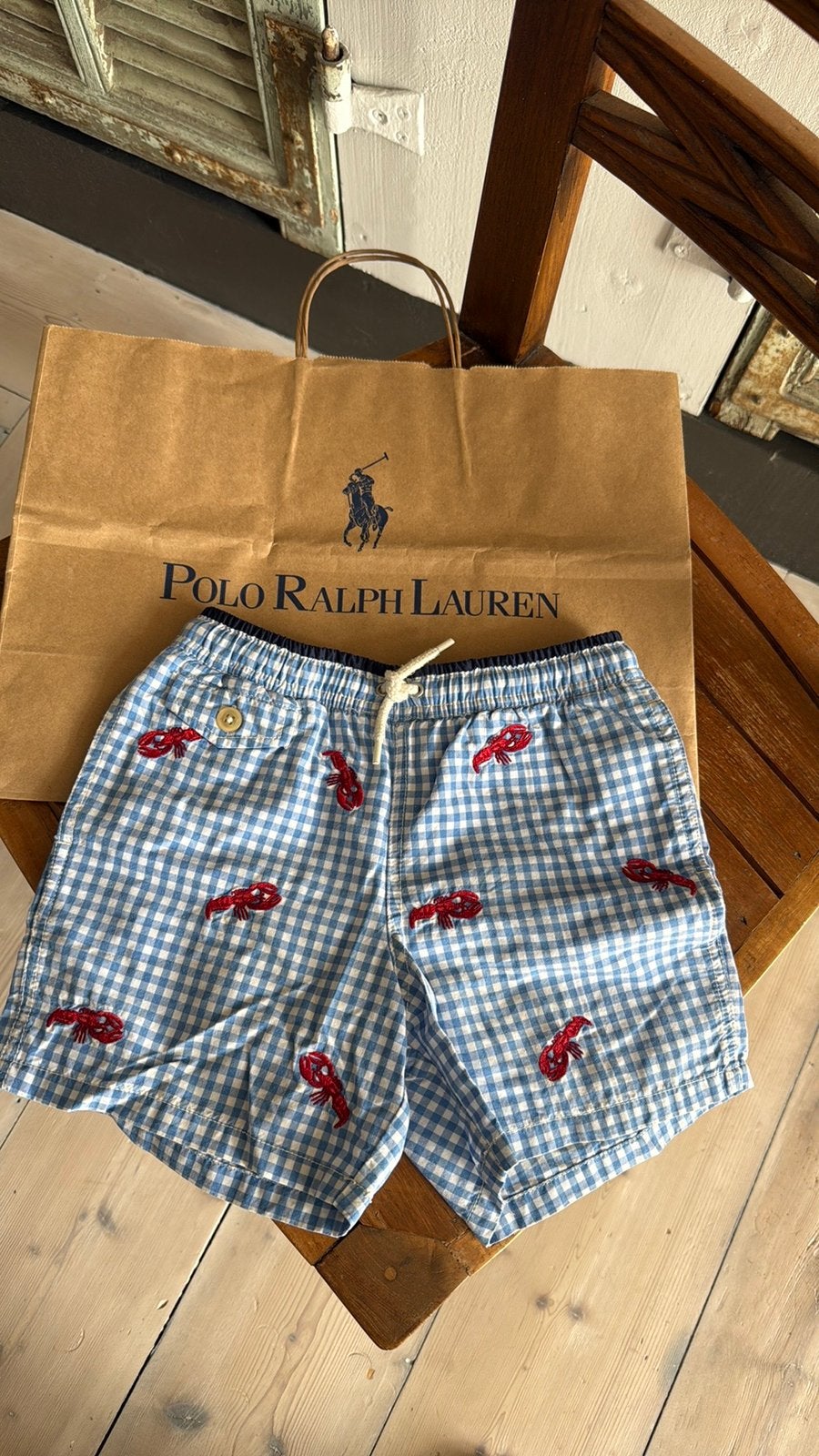 Prachtige RALPH LAUREN zwem shorts size 6 / maat 116, Broek, Ophalen of Verzenden, Zo goed als nieuw, Polo Ralph Lauren