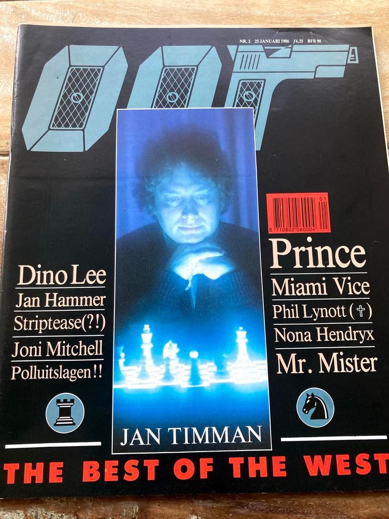 OOR Magazine 1986 PRINCE Phil Lynott MR MISTER Joni Mitchell, Ophalen of Verzenden, Zo goed als nieuw, Muziek, Film of Tv