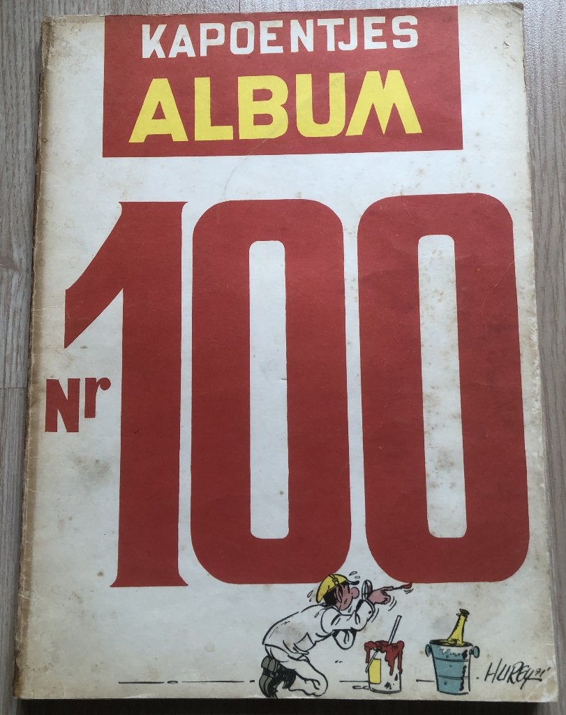 JEFF BROEKCKX, JEF NYS E.A.- KAPOENTJES ALBUM NR. 100 - 1971, Eén stripboek, Ophalen of Verzenden, Zo goed als nieuw