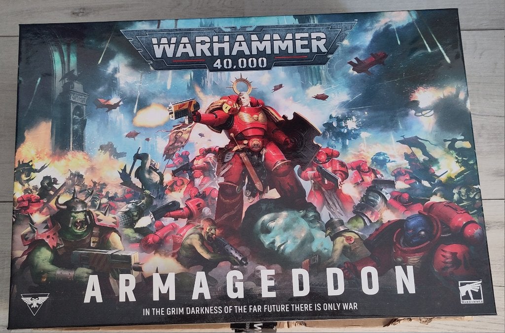 Warhammer 40k Armaggedon Space Marines, Rules, & Box, Ophalen of Verzenden, Nieuw, Warhammer 40000, Figuurtje(s)