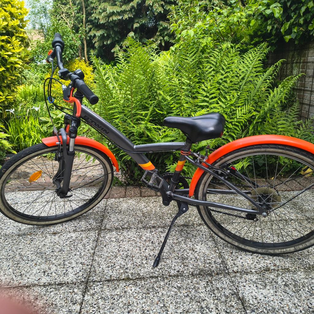 Kinderfiets 24 inch Btwin 500 S, Ophalen of Verzenden, Gebruikt, 24 inch