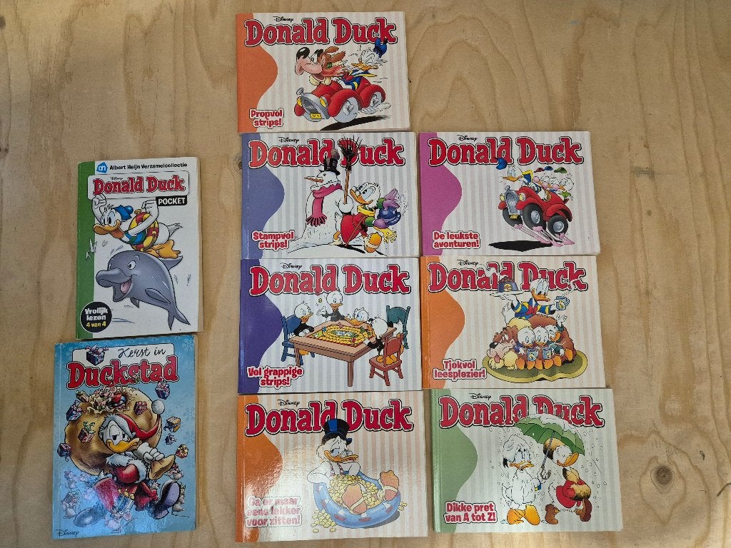 Donald duckjes dun, Meerdere stripboeken, Ophalen, Gelezen