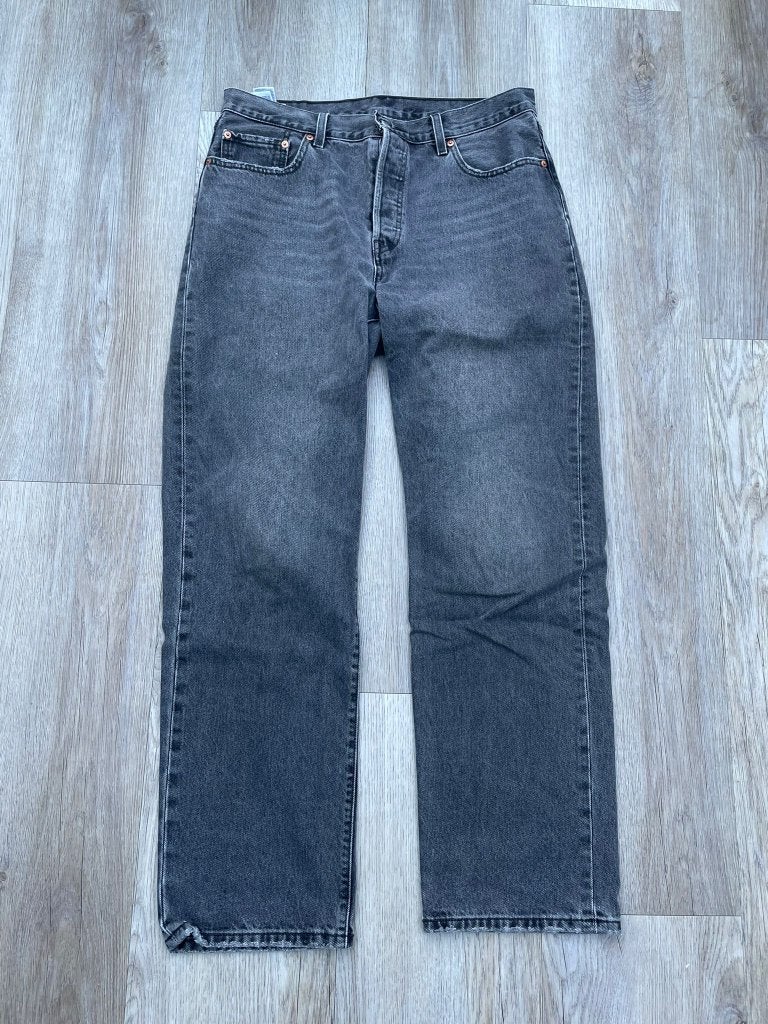 Levis Jeans 501 - Grijs - Dames maat 32/32, Overige jeansmaten, Ophalen of Verzenden, Zo goed als nieuw, Grijs