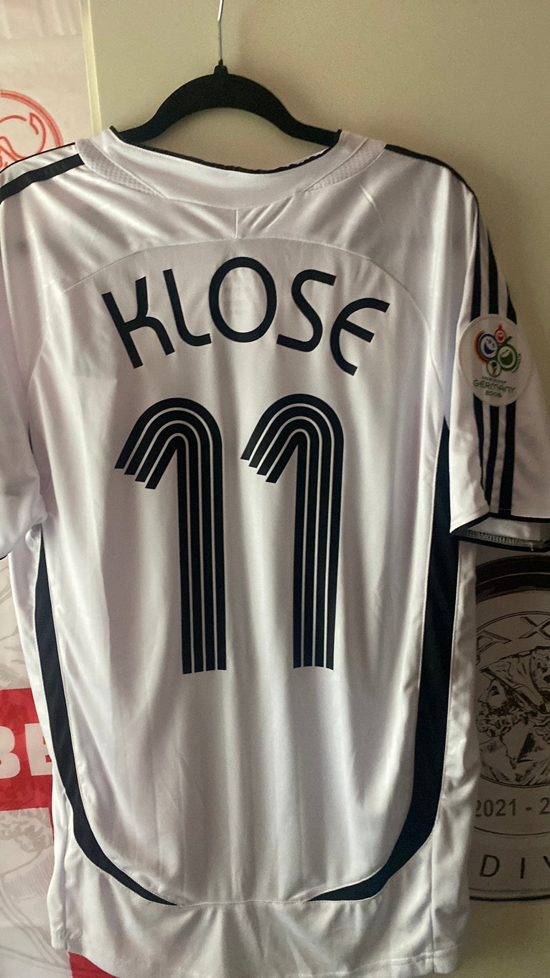 Twee mooie shirts klose m L en dr bruyne m xl, Ophalen of Verzenden, Zo goed als nieuw, Buitenlandse clubs, Shirt
