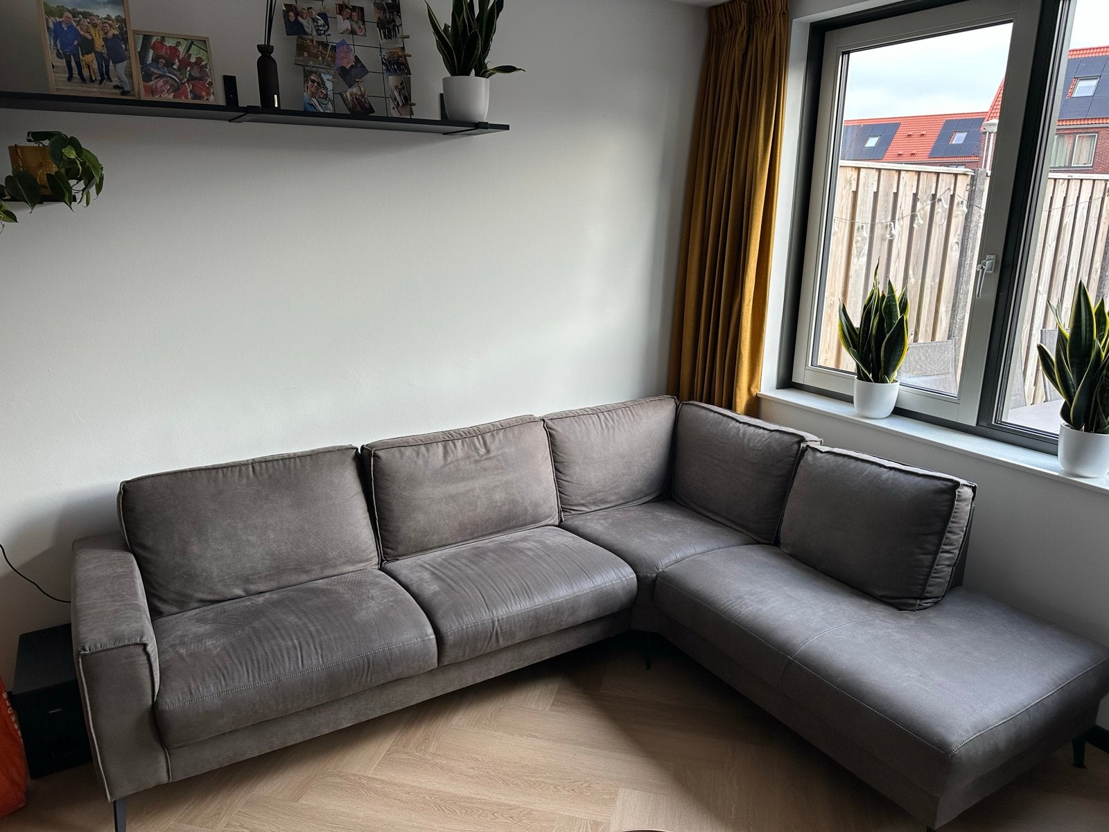 Hoekbank Soho koudschuim, Ophalen, 250 tot 300 cm, Gebruikt, Hoekbank