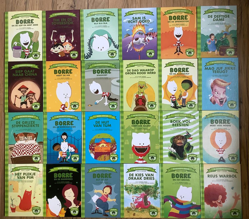 Complete Jaargang Borre boekjes Groep 4, Boeken, Ophalen, Zo goed als nieuw, Fictie algemeen