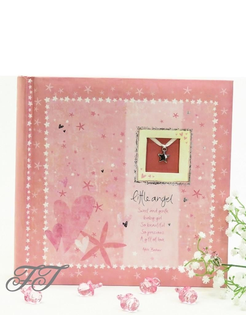 Leuke ‘Little Angel’ slip-in foto album., Ophalen of Verzenden, Nieuw, Feestartikel, Geboorte of Huwelijk