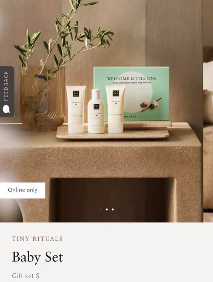 Tiny Rituals baby set 👶🎁  Nieuw!, Ophalen of Verzenden, Nieuw, Overige typen, Overige merken