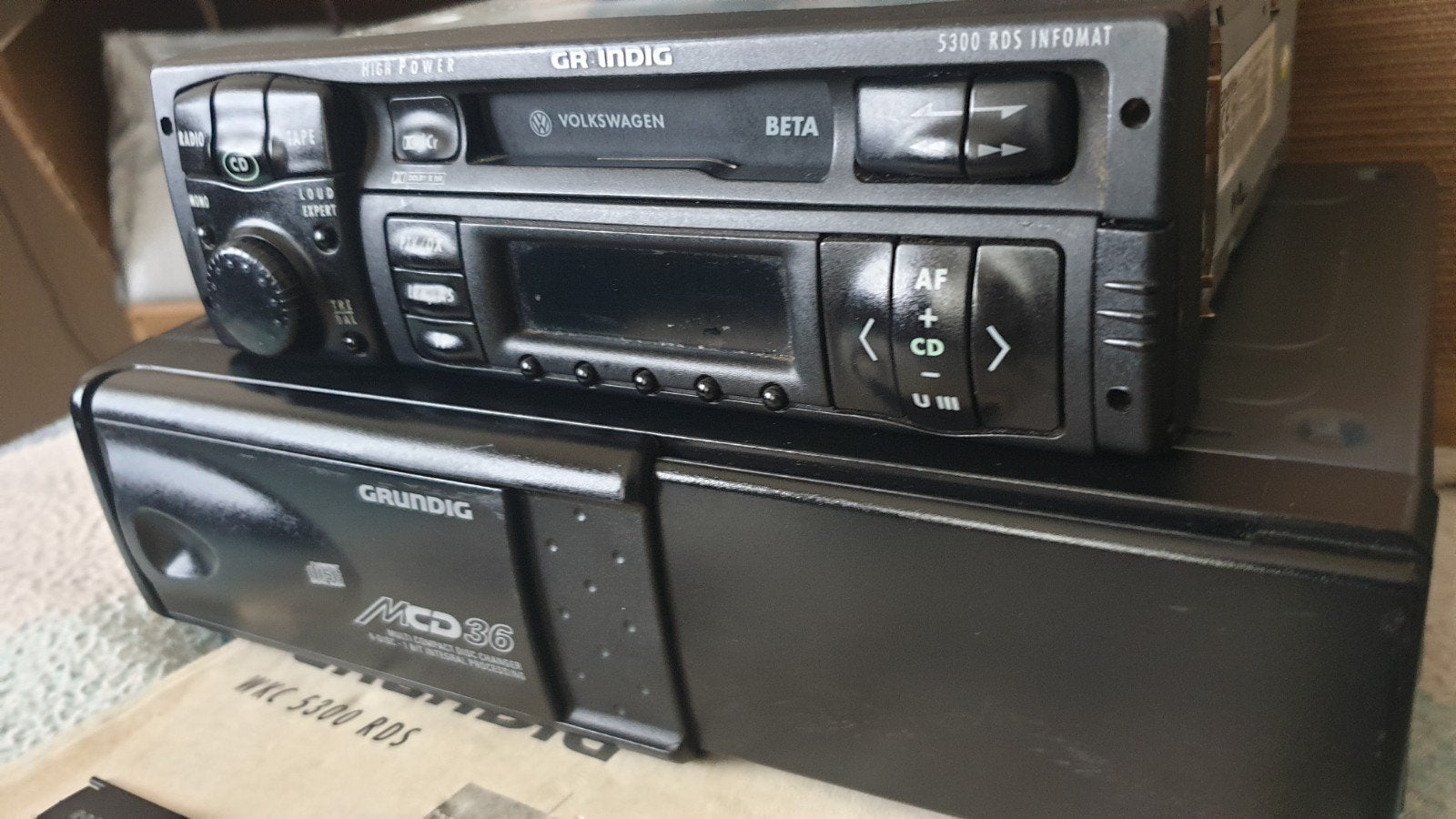Grundig autoradio VW ( range Blaupunkt?, Ophalen of Verzenden