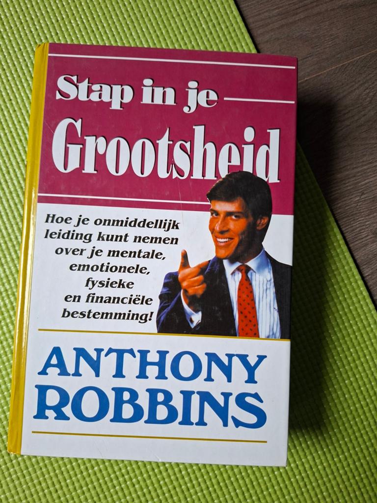 Anthony Robbins - Stap in je grootsheid, Boeken, Ophalen, Anthony Robbins, Ontwikkelingspsychologie, Zo goed als nieuw