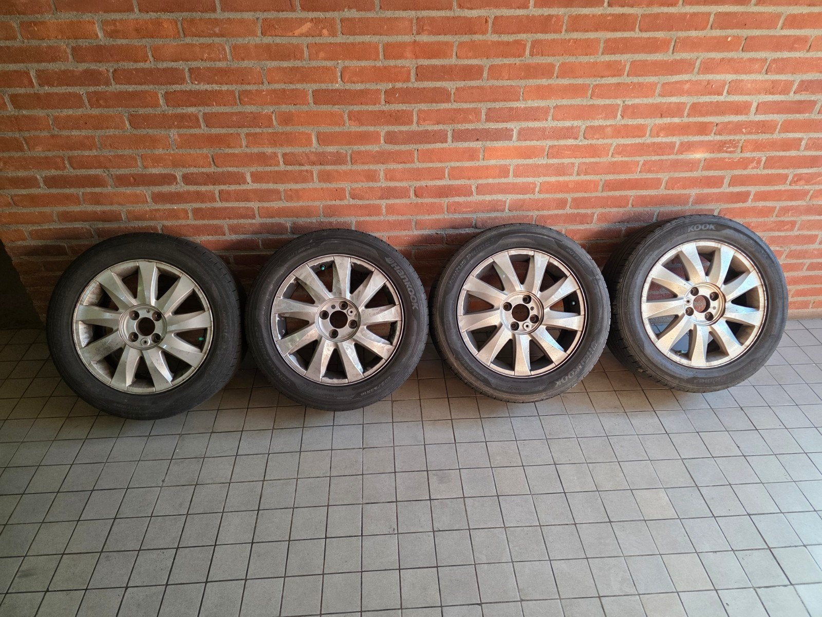 16 inch lichtmetalen velgen, Auto-onderdelen, Banden en Velgen, Ophalen, 16 inch, 205 mm, Band(en)