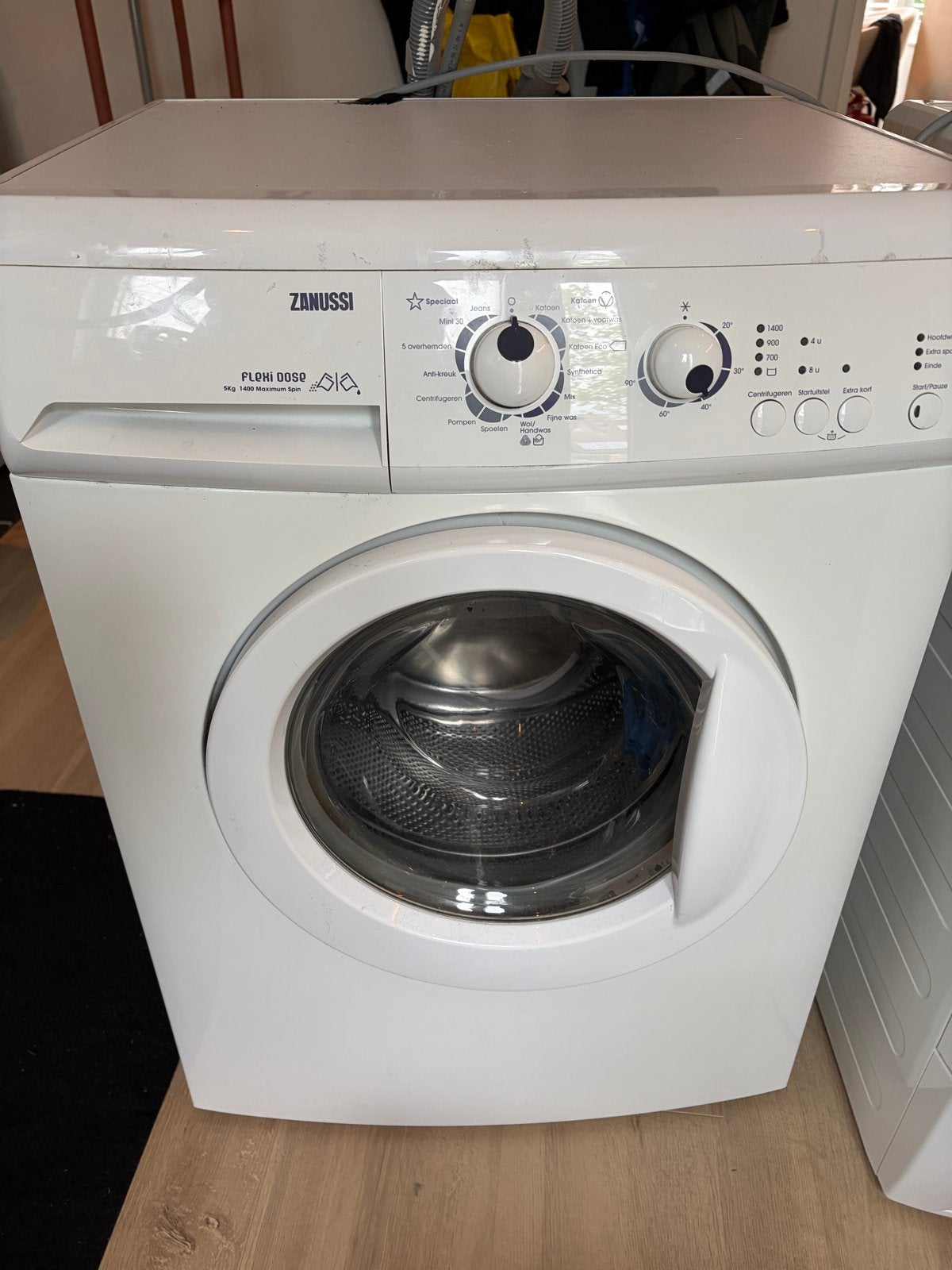 Zanussi Voorlader Wasmachine - 6 kg - Gebruikt, 6 tot 8 kg, Ophalen of Verzenden, Voorlader, 85 tot 90 cm