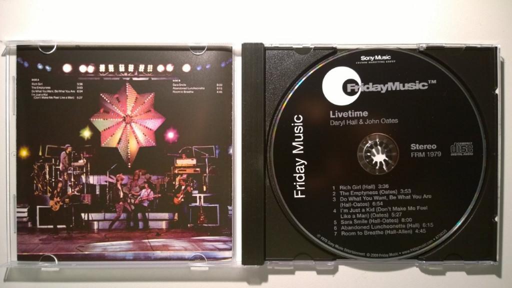 Daryl Hall & John Oates - Livetime, Ophalen of Verzenden, 1980 - 1989, Zo goed als nieuw