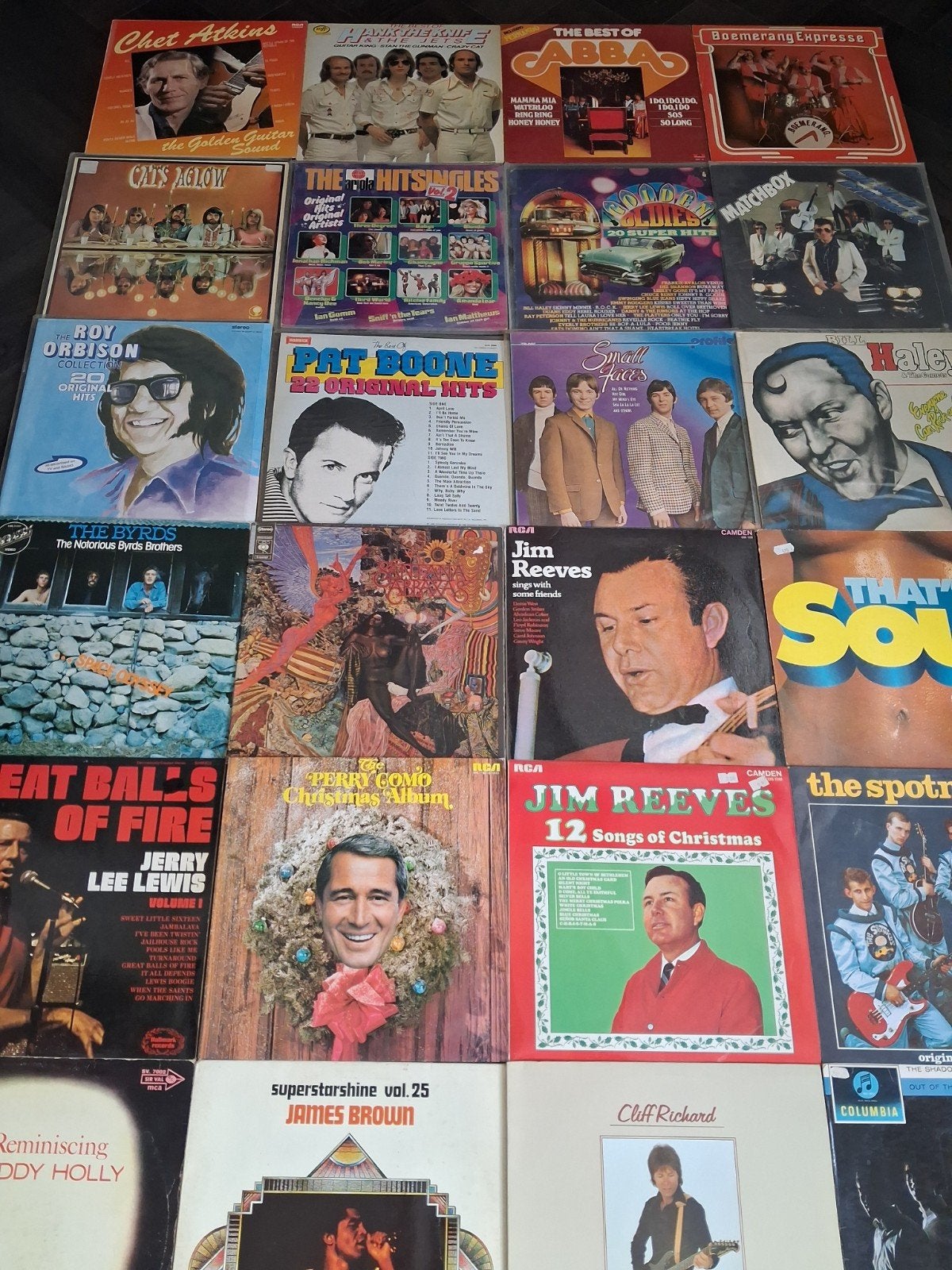 25 lp,s Bill Haley Pat Boone Jim Reeves Roy Orbison Cliff Ri, Ophalen of Verzenden, 1980 - 1989, Gebruikt, 12 inch