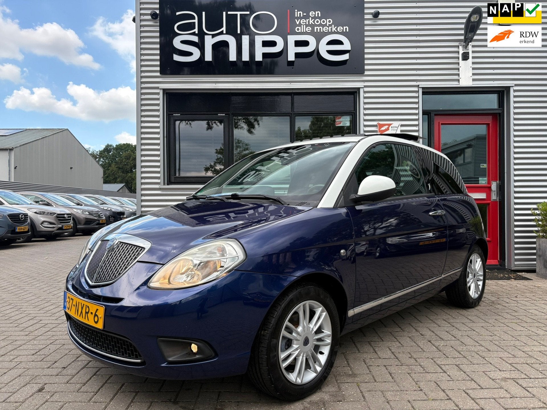 Lancia Ypsilon 1.4 Limited Edition 2010 -AIRCO-CRUISECONTROL, Voorwielaandrijving, Stof, Gebruikt, 4 cilinders