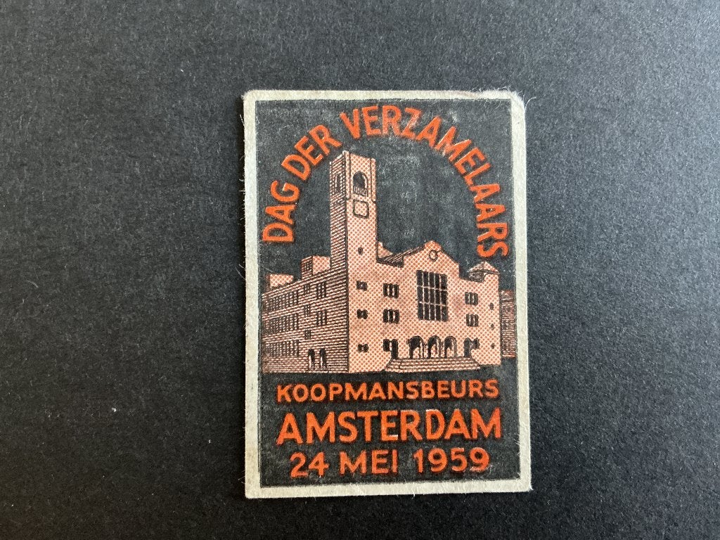 Sluitzegel:dag der verzamelaars, Postzegels en Munten, Verzenden, Na 1940, Postfris