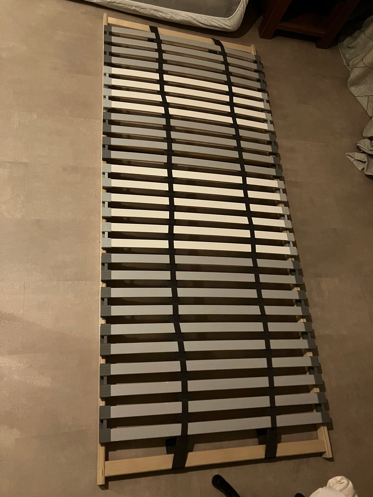 IKEA Lönset lattenbodems 2 stuks 80x200 cm voor een 160 bed, Ophalen, Gebruikt, Tweepersoons, 80 cm