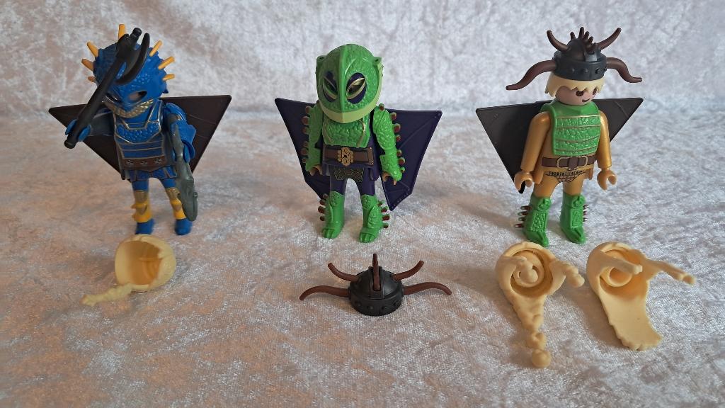 z.g.a.n Schorrie, Morrie en Astrid in vliegpak, Hoe tem je, Kinderen en Baby's, Speelgoed | Playmobil, Ophalen of Verzenden, Zo goed als nieuw