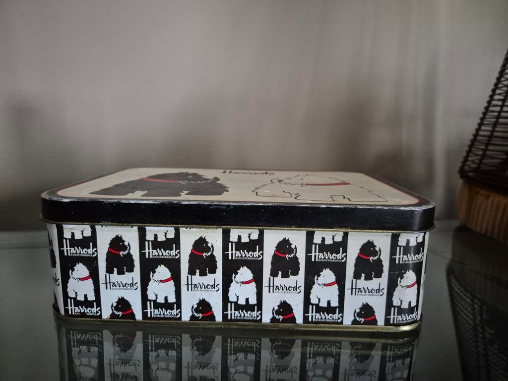 Harrod's blik met honden, Ophalen of Verzenden, Gebruikt, Overige