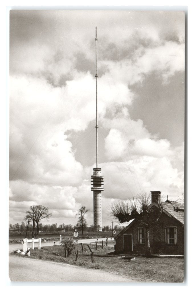 Smilde, Radiotoren, Verzamelen, Ophalen of Verzenden, 1960 tot 1980, Ongelopen, Drenthe