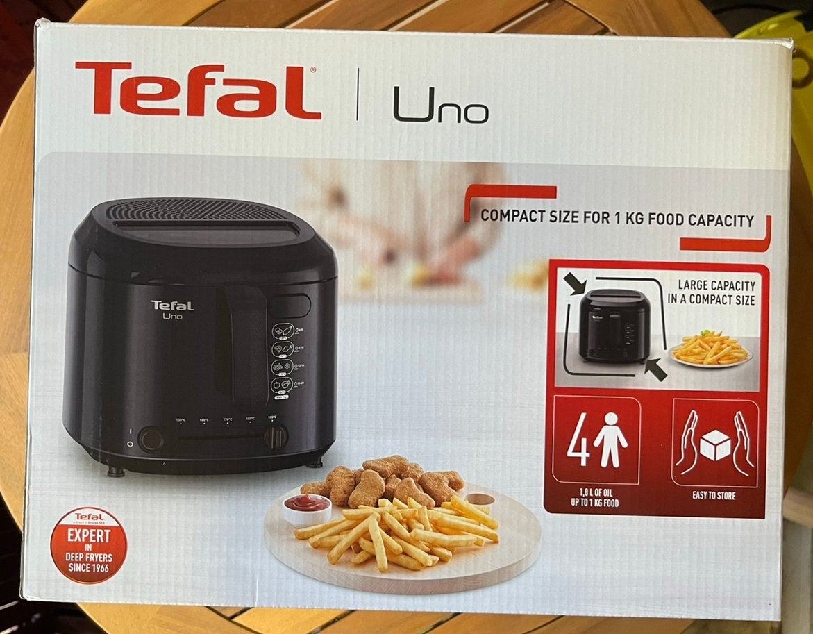 Tefal Uno frituurpan / friteuse, Ophalen of Verzenden, Nieuw