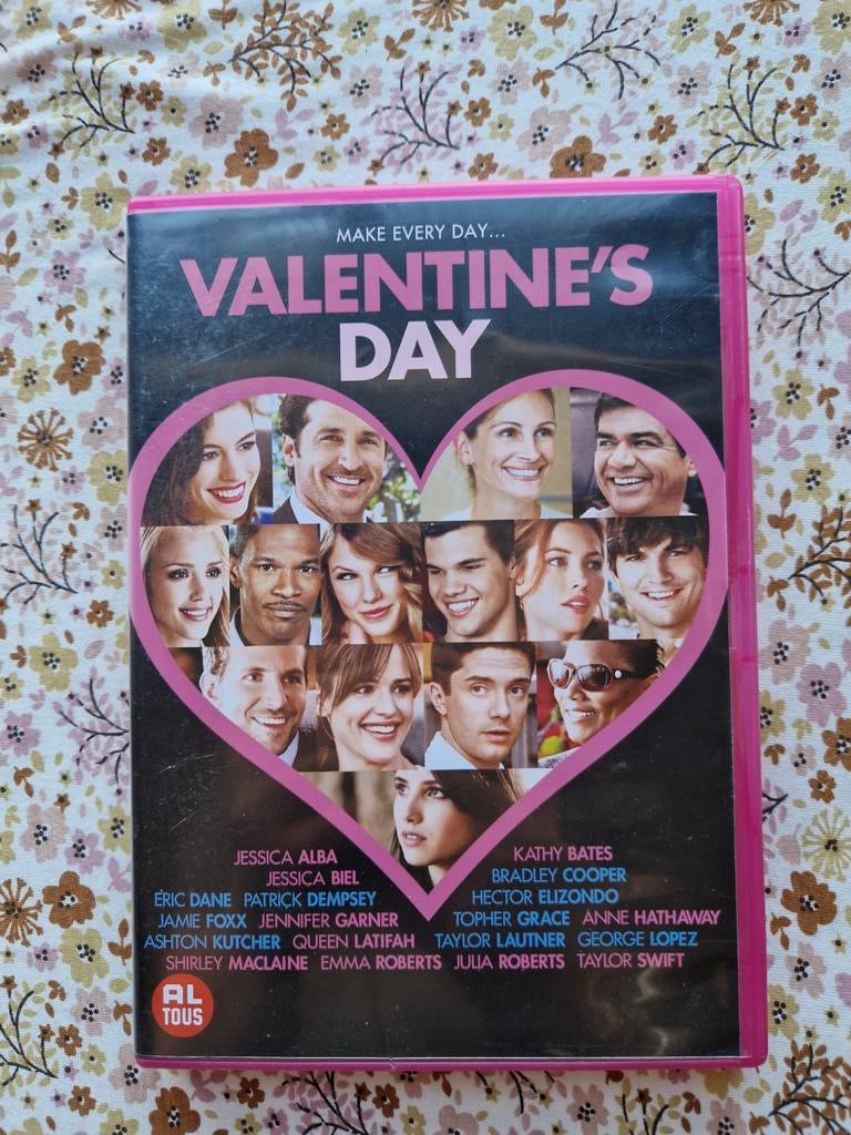 DVD Valentine's Day met Taylor Swift, Alle leeftijden, Ophalen of Verzenden, Zo goed als nieuw, Romantische komedie