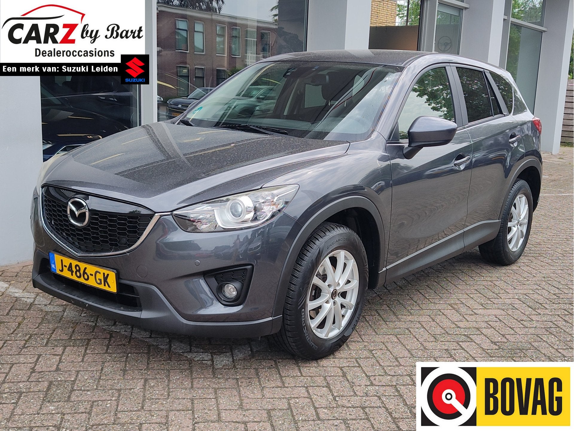 Mazda CX-5 2.0 4WD TS Dodehoeksensoren | Navi | Stoelverwarm, Zwart, 160 pk, Automatische klimaatregeling, Bedrijf
