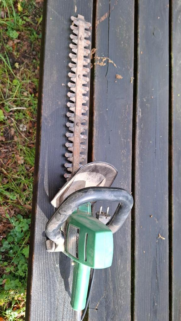 Heggenschaar, Tuin en Terras, Heggenscharen, Ophalen, Gebruikt, Elektrisch, Hitachi