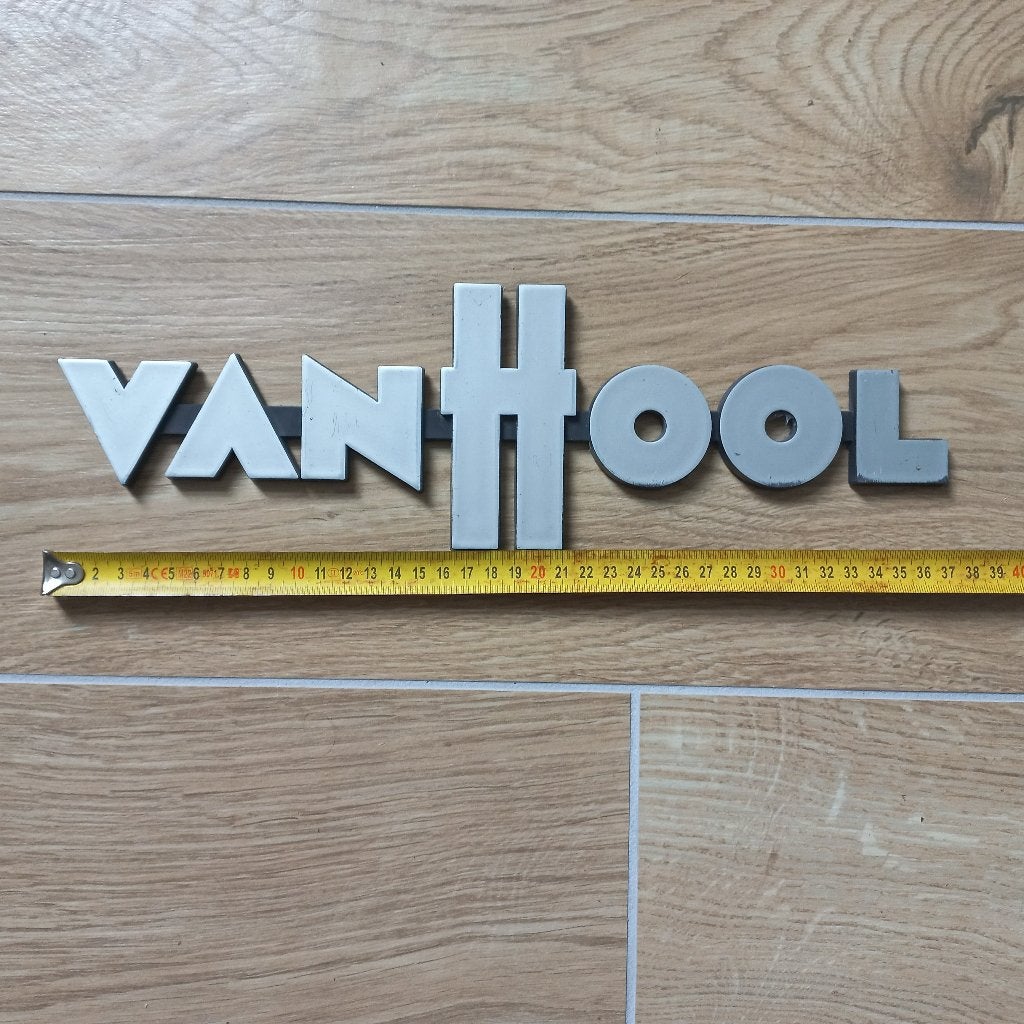 Van Hool embleem (groot), Ophalen of Verzenden, Gebruikt, Auto's