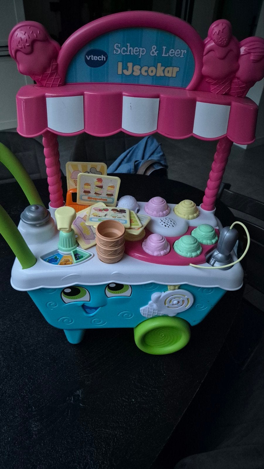 VTech Schep & Leer IJscokar - Interactief Speelgoed, Ophalen of Verzenden, Zo goed als nieuw, Jongen of Meisje