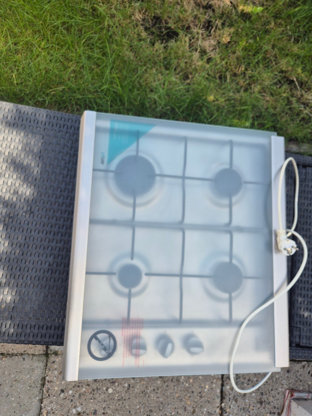 gaskookplaat, Ophalen, 4 kookzones, Zo goed als nieuw, Gas