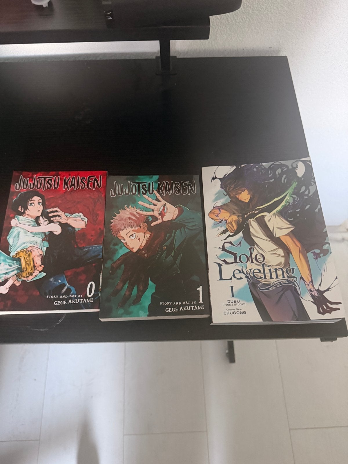 Jujutsu Kaisen vol 0 & 1, Solo Leveling Manga - Zgan, Boeken, Meerdere stripboeken, Ophalen of Verzenden, Zo goed als nieuw