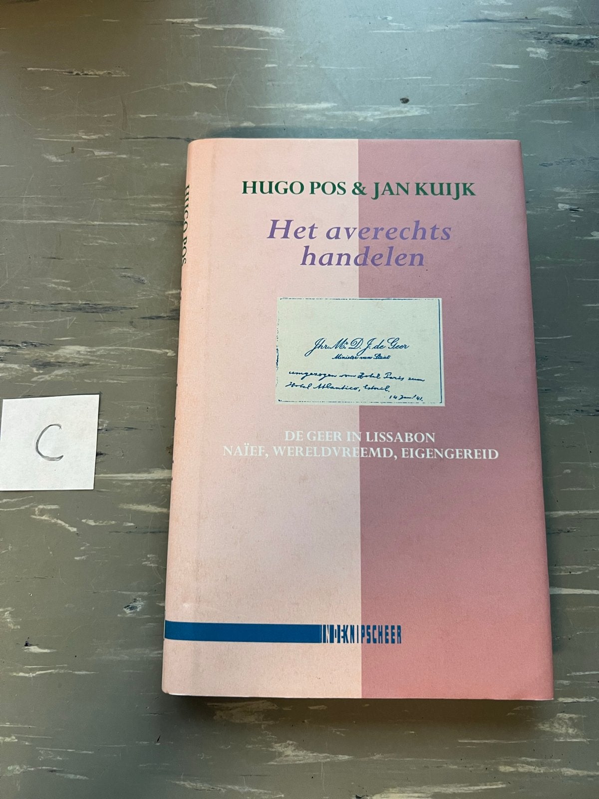 Het averechts handelen - Hugo Pos & Jan Kuijk, Ophalen of Verzenden, Gelezen, Nederland