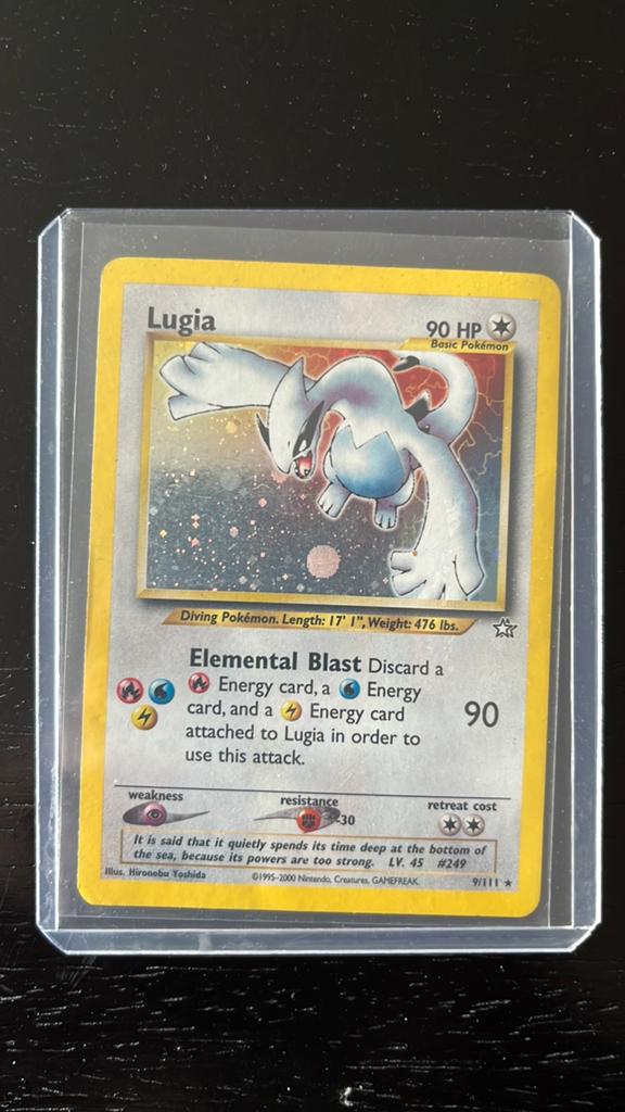 Lugia neo genesis 09/111, Ophalen of Verzenden, Zo goed als nieuw