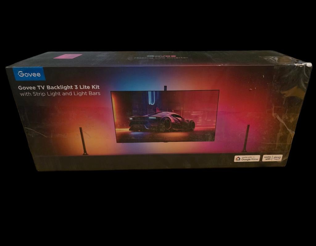 Govee TV Backlight 3 Lite Kit - Gebruikt, werkt perfect, Ophalen, Zo goed als nieuw