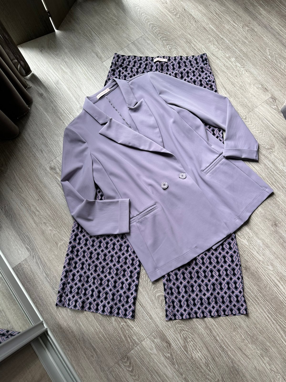 Studio Anneloes 2-delige set: Charlie blazer & pantalon L, Kleding | Dames, Jasjes, Kostuums en Pakken, Kostuum of Pak, Paars