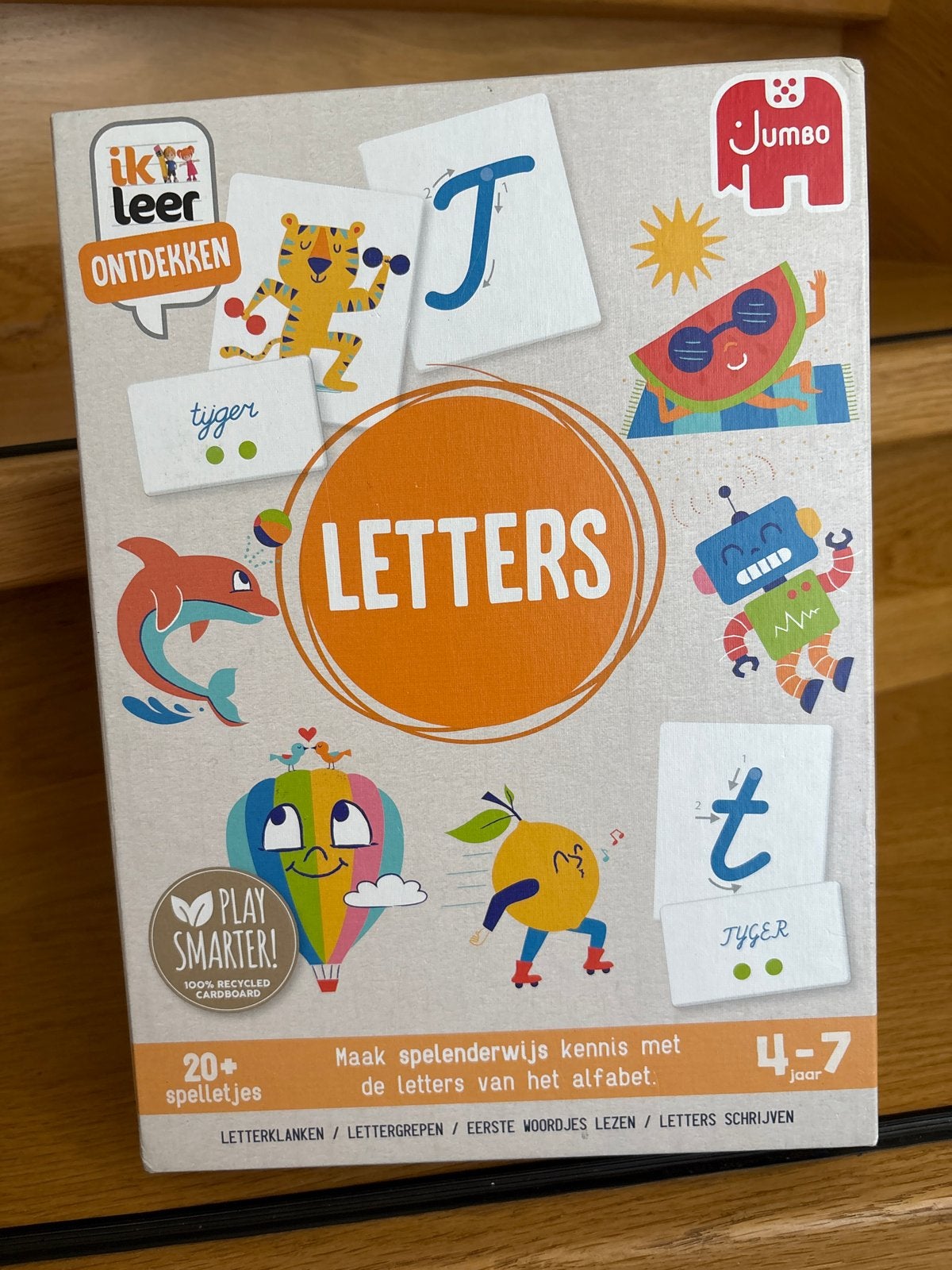 Jumbo Ik leer ontdekken: Letters (4-7 jaar), Kinderen en Baby's, Speelgoed | Educatief en Creatief, Ophalen, Nieuw, Taal en Lezen
