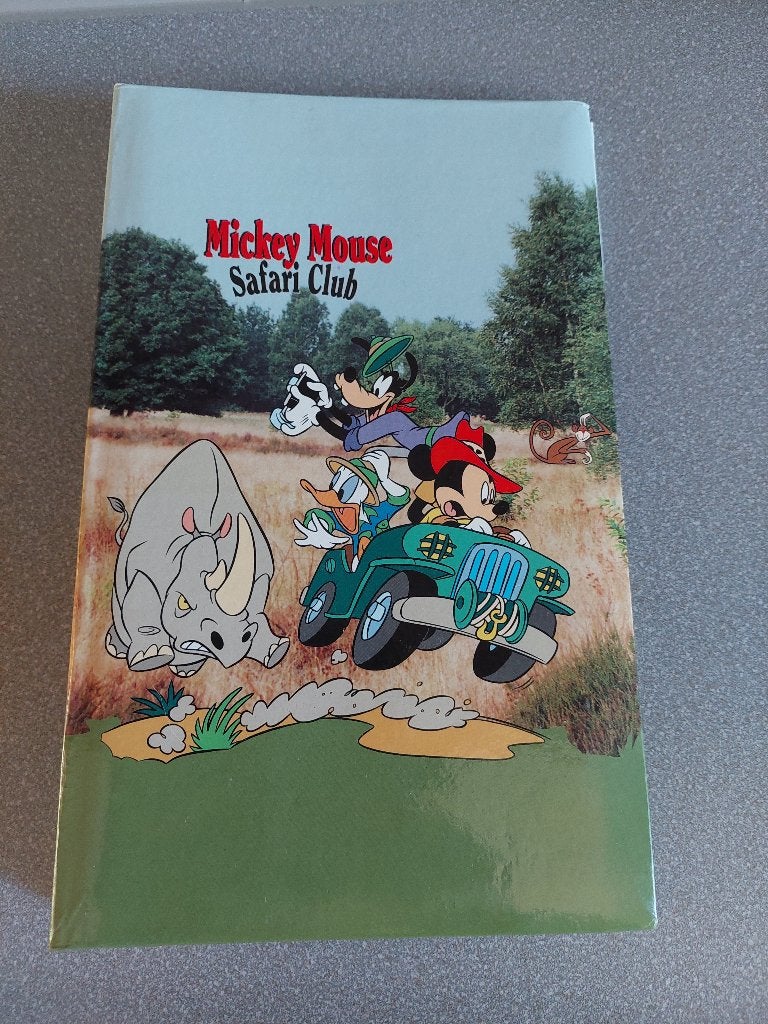 Mickey Mouse Safari Club Fotoalbum Walt Disney world Vintage, Ophalen of Verzenden, Mickey Mouse, Zo goed als nieuw, Overige typen