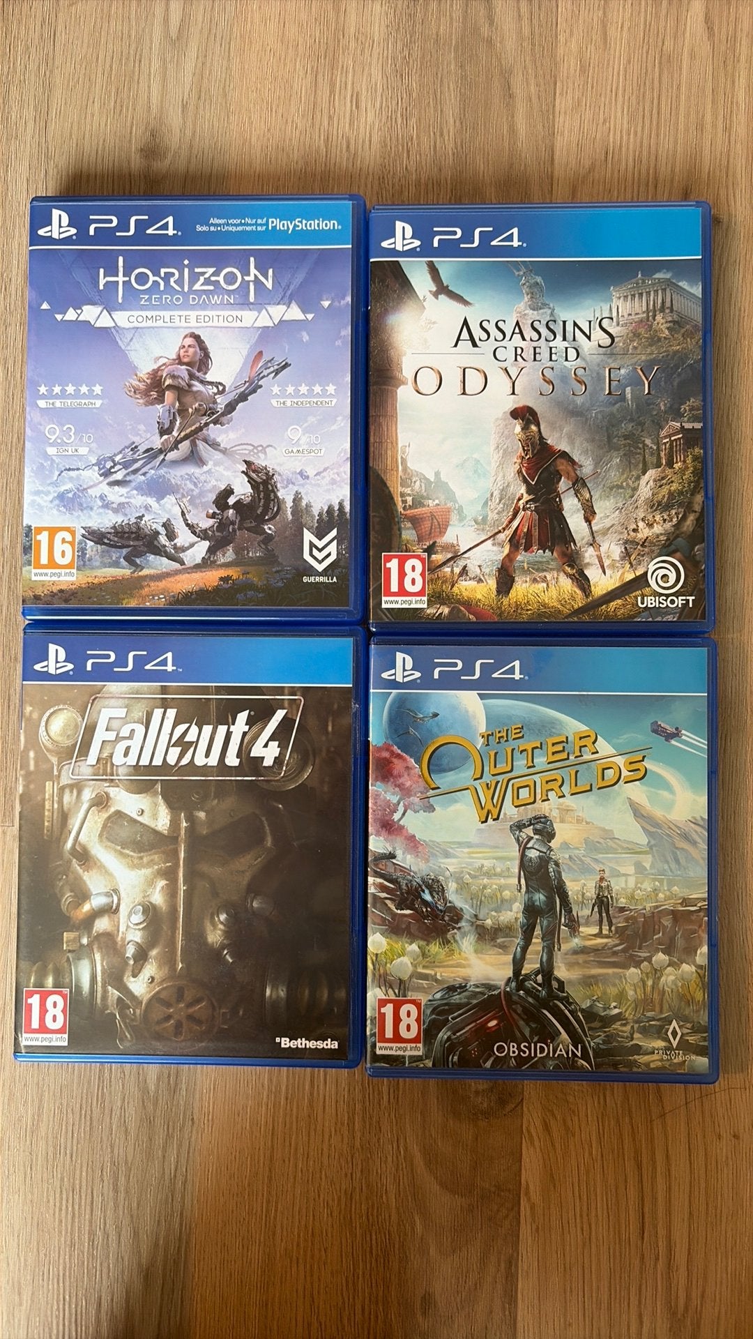 Diverse playstation 4 games, Avontuur en Actie, Vanaf 18 jaar, 1 speler, Ophalen of Verzenden