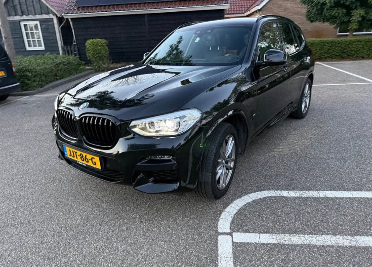 BMW X3 xDrive30e M Sport |Lease overname|€689,86 p/m| va nov, Auto's, 1998 cc, 2000 kg, Zwart, Plug-in hybride